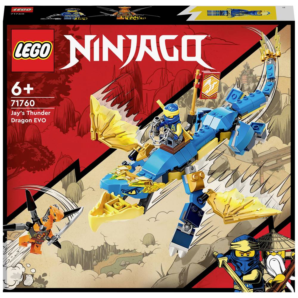 LEGO Ninjago 71760 Le dragon du tonnerre de Jay 71760 Évolution