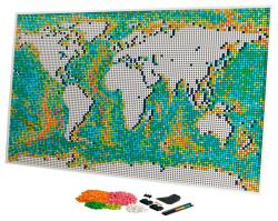 LEGO Art 31203 La carte du monde