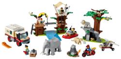 LEGO City 60307 Le camp de sauvetage des animaux sauvages