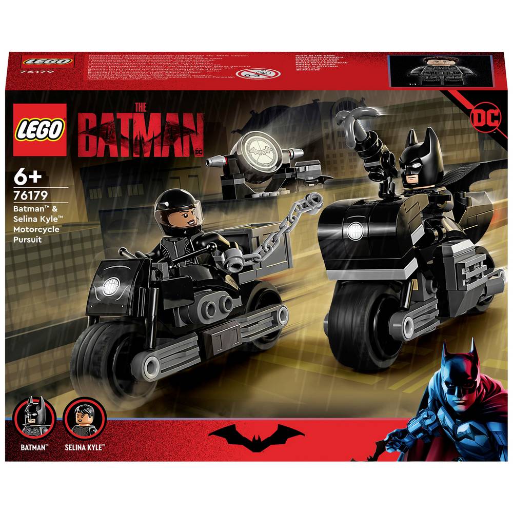 LEGO DC 76179 La course-poursuite en motos de Batman et Selina Kyle