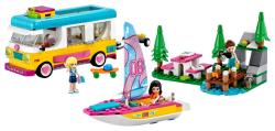 LEGO Friends 41681 Le camping-car et le voilier de la forêt