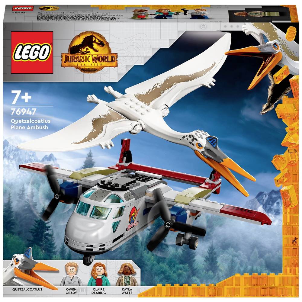 LEGO Jurassic World 76947 L’embuscade en avion du Quetzalcoatlus