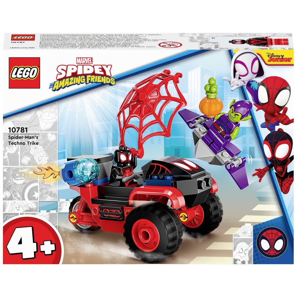 LEGO Spider-Man 10781 Miles Morales: Le techno-trike de Spider-Man