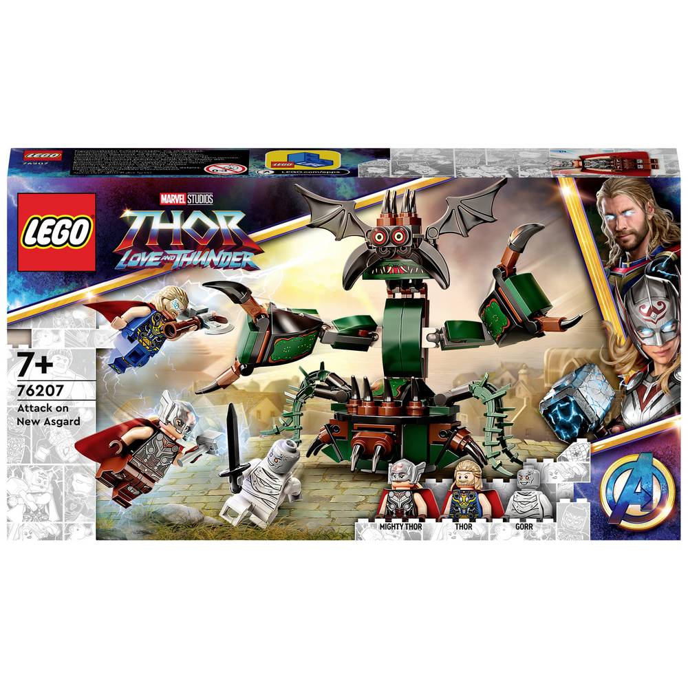 LEGO Marvel 76207 Attaque sur le nouvel Asgard
