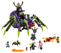 LEGO Monkie Kid 80022 La base arachnide de Spider Queen