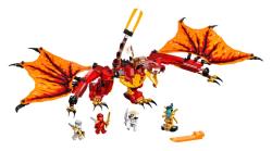 LEGO NINJAGO 71753 L'attaque du dragon de feu