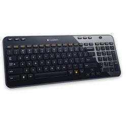 Logitech Wireless Keyboard K360 clavier RF sans fil QWERTZ Allemand Noir