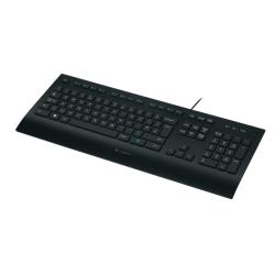 Logitech Keyboard K280e for Business clavier USB QWERTZ Allemand Noir