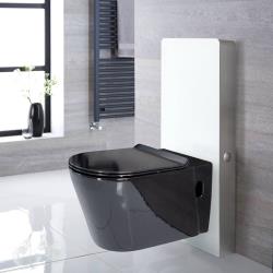 Meuble avec WC Nox - Saru Blanc - 50 cm