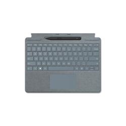 Microsoft Surface Pro Signature Keyboard with Slim Pen 2 Bleu Microsoft Cover port AZERTY 