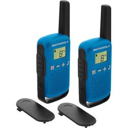 Motorola TALKABOUT T42 radio bidirectionnelle 16 canaux Noir, Bleu