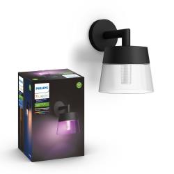 Philips Hue White & Color Ambiance ATTRACT Applique 1x8W - Noir