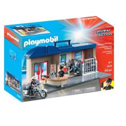 Playmobil City Action - Commissariat de Policetransportable - 5689