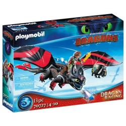 Playmobil Dragons - Krokmou et Harold - 70727