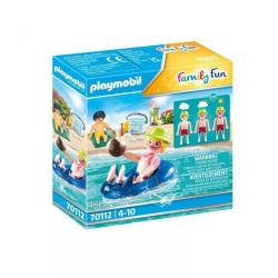 Playmobil Family Fun - Vacancier avec coups de soleil et bouée - 70112