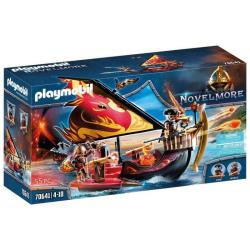 Playmobil Novelmore - Navire De Combat Des Burnham Raiders - 70641