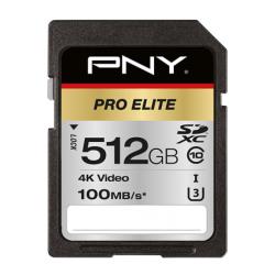 PNY PRO Elite mémoire flash 512 Go SDXC UHS-I Classe 10
