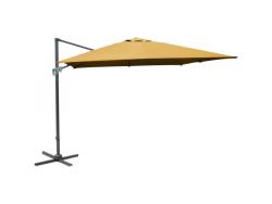 Parasol Deporte 3x3/8 Nh20 Inclinable Manivelle - Curry - PROLOISIRS Y476