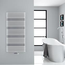 Sèche-serviettes eau chaude - Arch Blanc - 126,9 x 60 cm