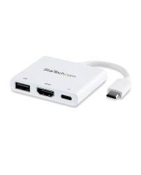 StarTech.com Adaptateur multiport USB-C vers HDMI 4K avec USB Power Delivery et port USB-A
