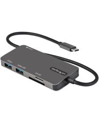 StarTech.com Adaptateur Multiport USB-C - USB Type C vers HDMI 4K SD/MicroSD, Hub USB 3 Po