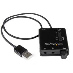 StarTech.com Carte son externe USB avec audio SPDIF numérique - Convertisseur DAC USB audi