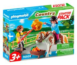 Starter Pack Cavalière et palefrenier - PLAYMOBIL Country - 70505