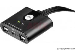 Hub / Switch USB - ATEN - Hub 4 ports USB 2.0 commutable vers 4 PC/MAC