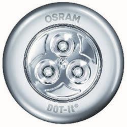 Luminaire à piles OSRAM Dot-it Classic argent