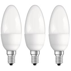 Pack 3 ampoules OSRAM LED flamme E14 40W