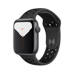 Apple Watch Nike Series 5 GPS 44 mm Boîtier en Aluminium Gris Sidéral avec Bracelet Sport Nike Noir et Anthracite Tailles S/M et M/L