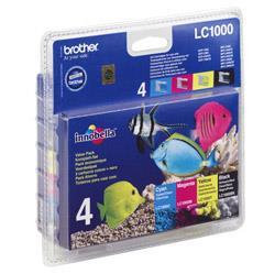 Conso imprimantes - BROTHER - Pack 4 x cartouche d