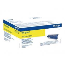 Conso imprimantes - BROTHER - TN910Y - Toner Jaune/9000 pages