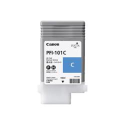 Conso imprimantes - CANON - PFI-101 C - Cyan / 130 ml