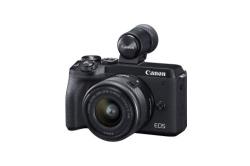 Appareil photo hybride Canon EOS M6 Mark II + objectif EF-M 15-45 mm f/3.5-6.3 IS STM + Vi