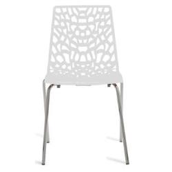 Chaise GROOVE 2 coloris blanc