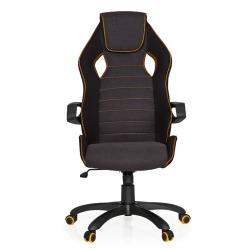 Chaise gaming / Chaise de bureau RACER PRO III noir/gris/orange hjh OFFICE