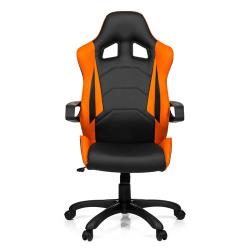 Chaise gaming / Siège de bureau RACER PRO I simili cuir noir / orange hjh OFFICE
