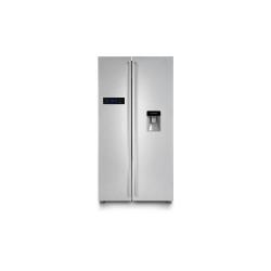 CONTINENTAL EDISON Réfrigérateur américain-525 L (348 + 177L)-No frost-A+-L 89,5 x H 178,5 cm-Inox-Distributeur d'eau autonome