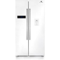 CONTINENTAL EDISON Réfrigérateur 525 L (348 + 177) No frost A+ L 89,5 x H 178,5 cm Blanc Distributeur d'eau autonome