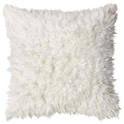 Coussin 45x45 cm SHEEPY coloris blanc