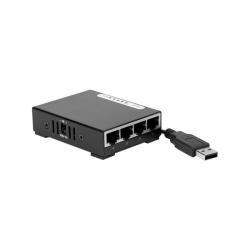 Commutateur - DEXLAN - Mini Switch 4 ports Gigabit Magnétique