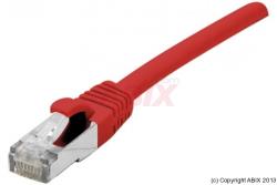 Câble Réseau - DEXLAN - Cordon S/FTP CAT 6a LSOH Snagless Rouge - 5,00m