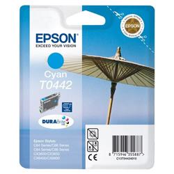 Conso imprimantes - EPSON - Série Parasol - Cyan - T0442