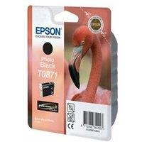 Conso imprimantes - EPSON - Série Flamant Rose - Noir - T0871