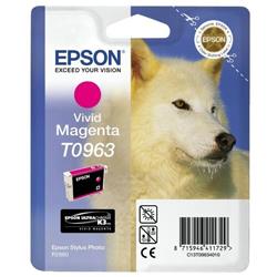 Conso imprimantes - EPSON - Série Loup - Magenta Vif - T0963