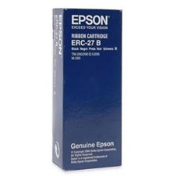 Conso imprimantes - EPSON - ERC27B - Noir - Ruban d'impression