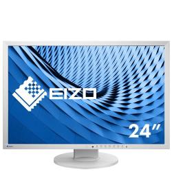EIZO FlexScan EV2430-GY - Ecran LED - 24.1 - 1920 x 1200 Full HD (1080p) - IPS - 300 cd/m2 - 1000:1 - 14 ms - DVI-D, VGA, DisplayPort - haut-parleurs - gris clair