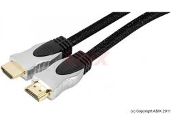 Connectique Audio/Vidéo - GENERIQUE - Cordon HDMI HighSpeed avec ethernet HQ - 1.5m