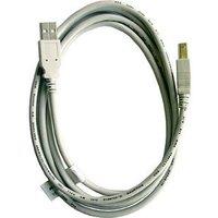 Connectique Informatique - GENERIQUE - Cordon USB 2.0 type AB M/M Beige - 1,8m